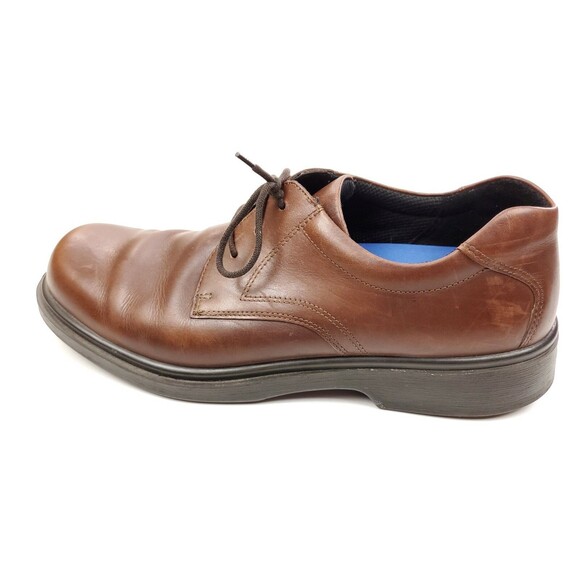 ECCO Soft Mens EU 46 / US 12-12.5 Leather Oxfords Lace Ups Casual Comfort Shoes main image 8